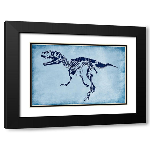 Prehistoric Journey 1 Black Modern Wood Framed Art Print with Double Matting by Prime, Marcus