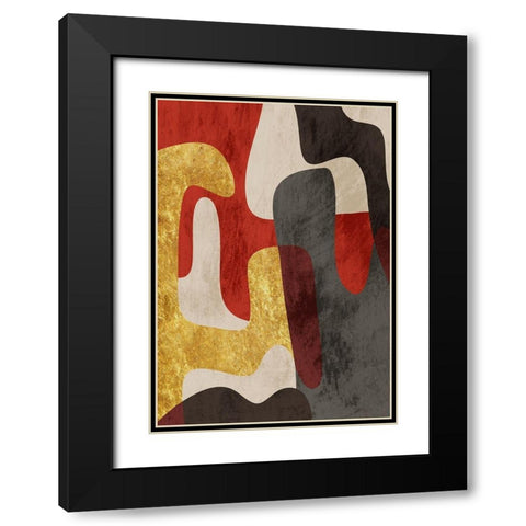 Adorned Luck 2 Black Modern Wood Framed Art Print with Double Matting by Prime, Marcus
