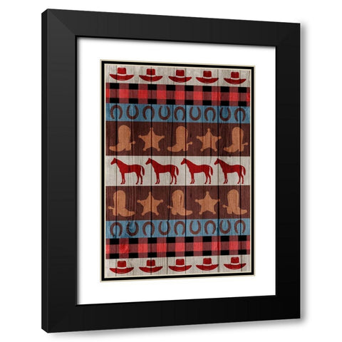 Western Warmth Black Modern Wood Framed Art Print with Double Matting by Prime, Marcus