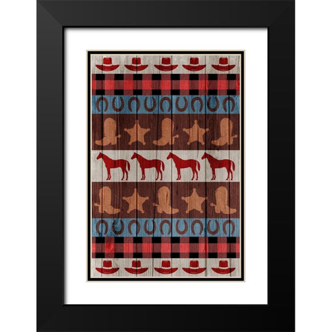 Western Warmth Black Modern Wood Framed Art Print with Double Matting by Prime, Marcus
