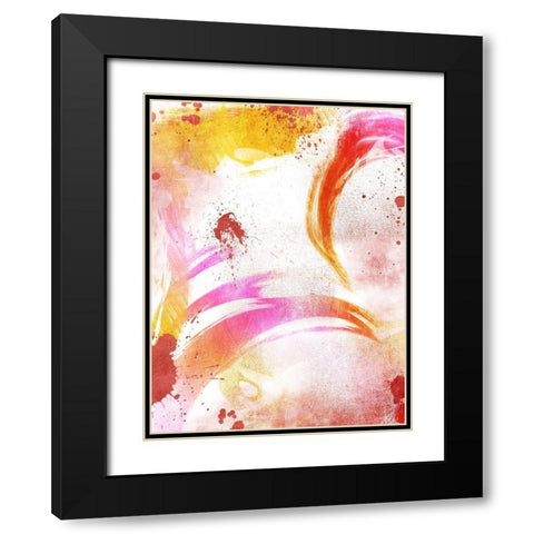 Juicy Prisma 1 Black Modern Wood Framed Art Print with Double Matting by Prime, Marcus