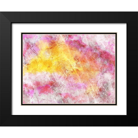 Juicy Aura Black Modern Wood Framed Art Print with Double Matting by Prime, Marcus