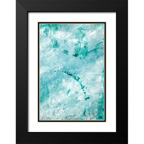 Aquatic Rush 1 Black Modern Wood Framed Art Print with Double Matting by Prime, Marcus