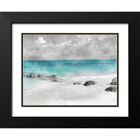 Distant Vista 1 Black Modern Wood Framed Art Print with Double Matting by Prime, Marcus