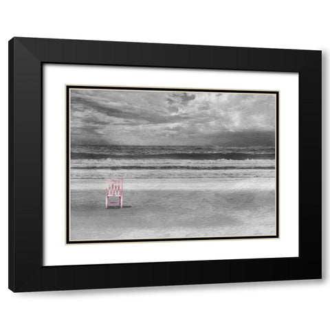 Barren Ocean 1 Black Modern Wood Framed Art Print with Double Matting by Prime, Marcus