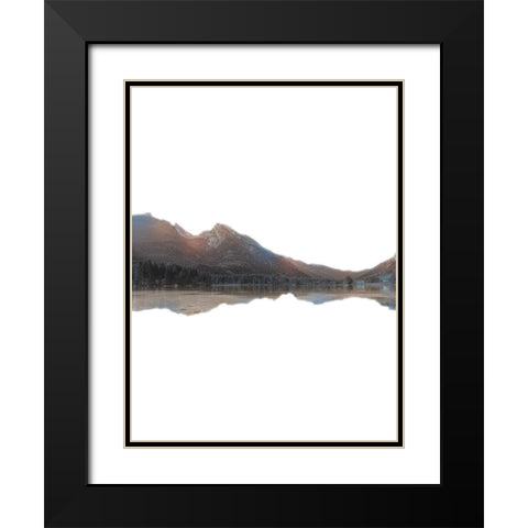 Levitated Horizon 1 Black Modern Wood Framed Art Print with Double Matting by Prime, Marcus