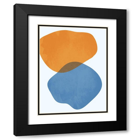 Magical Rocks 1 Black Modern Wood Framed Art Print with Double Matting by Prime, Marcus
