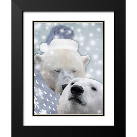 Family Affection 1 Black Modern Wood Framed Art Print with Double Matting by Prime, Marcus