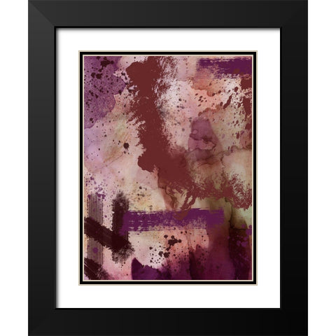Passionate Love 1 Black Modern Wood Framed Art Print with Double Matting by Prime, Marcus