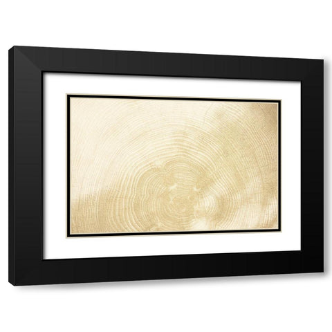 Wooden Comfort 1 Black Modern Wood Framed Art Print with Double Matting by Prime, Marcus