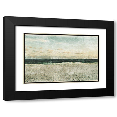 Invigorating Shore Black Modern Wood Framed Art Print with Double Matting by Prime, Marcus