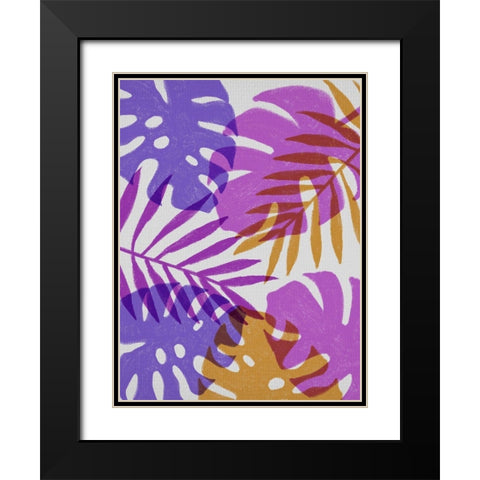 Tropical Rain Forest 1 Black Modern Wood Framed Art Print with Double Matting by Prime, Marcus