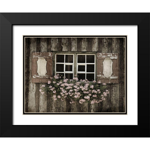 Welcoming Window 1 Black Modern Wood Framed Art Print with Double Matting by Prime, Marcus