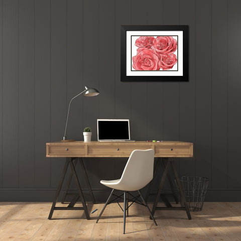 Peaceful Scents 1 Black Modern Wood Framed Art Print with Double Matting by Prime, Marcus