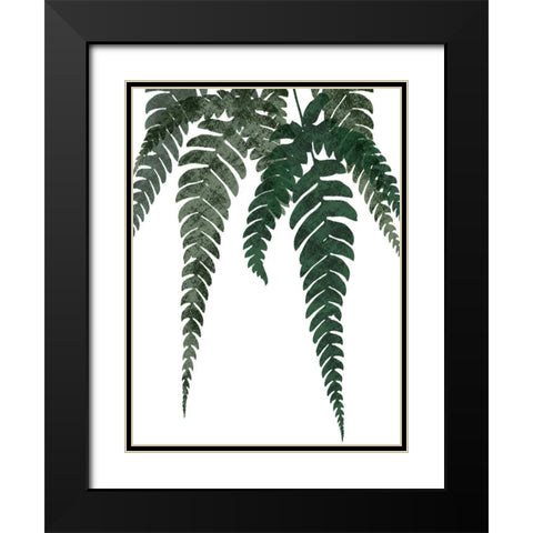 Evergreen Bliss 1 Black Modern Wood Framed Art Print with Double Matting by Prime, Marcus