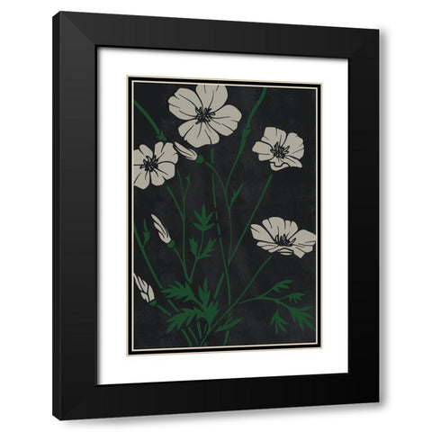 Growing Beauty Black Modern Wood Framed Art Print with Double Matting by Prime, Marcus