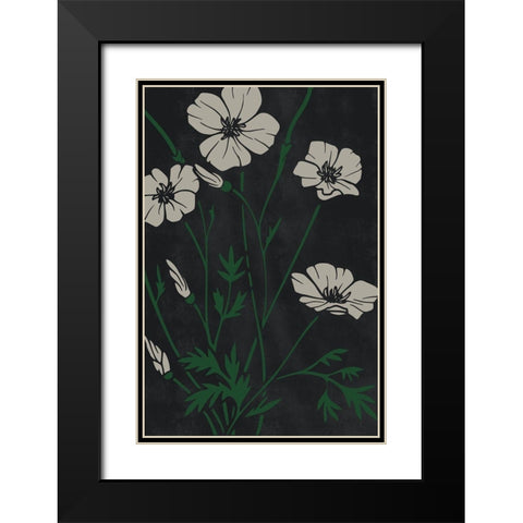 Growing Beauty Black Modern Wood Framed Art Print with Double Matting by Prime, Marcus