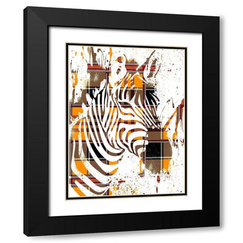 Flannel Safari 1 Black Modern Wood Framed Art Print with Double Matting by Prime, Marcus