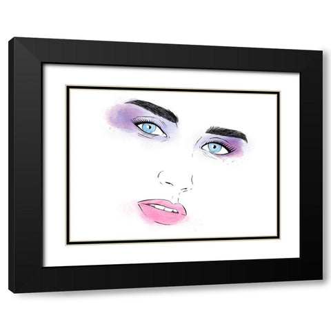 Take On Me 1 Black Modern Wood Framed Art Print with Double Matting by Prime, Marcus