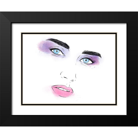 Take On Me 1 Black Modern Wood Framed Art Print with Double Matting by Prime, Marcus