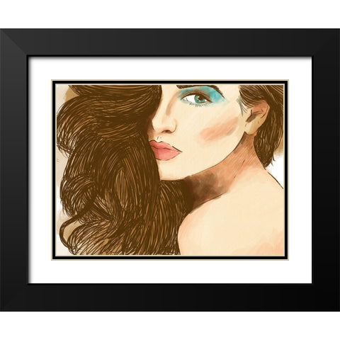Distant Desires 1 Black Modern Wood Framed Art Print with Double Matting by Prime, Marcus