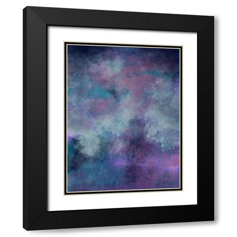 Amethyst Delight 1 Black Modern Wood Framed Art Print with Double Matting by Prime, Marcus