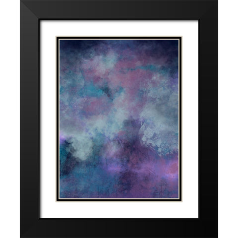 Amethyst Delight 1 Black Modern Wood Framed Art Print with Double Matting by Prime, Marcus