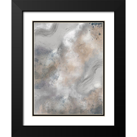 Earthly Tones 2 Black Modern Wood Framed Art Print with Double Matting by Prime, Marcus