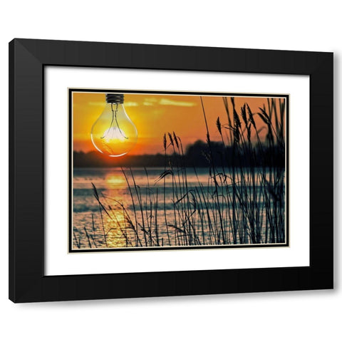 Morning Light 1 Black Modern Wood Framed Art Print with Double Matting by Prime, Marcus