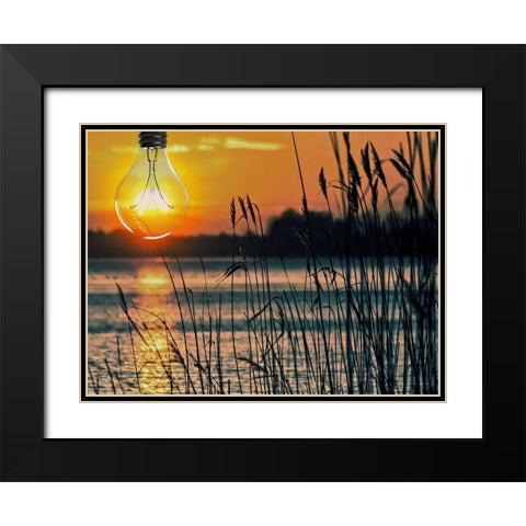 Morning Light 1 Black Modern Wood Framed Art Print with Double Matting by Prime, Marcus