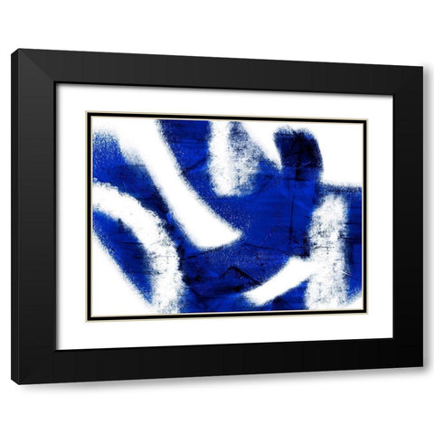 Azure Indulgence 1 Black Modern Wood Framed Art Print with Double Matting by Prime, Marcus