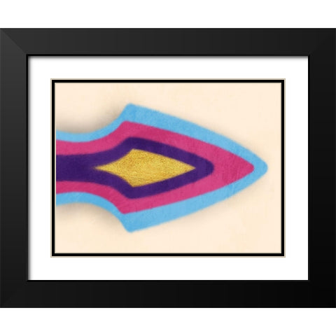 Crashing Motions 1 Black Modern Wood Framed Art Print with Double Matting by Prime, Marcus