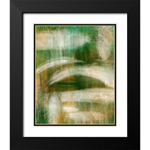Jade Sunset 3 Black Modern Wood Framed Art Print with Double Matting by Prime, Marcus