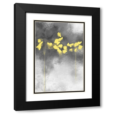 Bright Terrain 1 Black Modern Wood Framed Art Print with Double Matting by Prime, Marcus