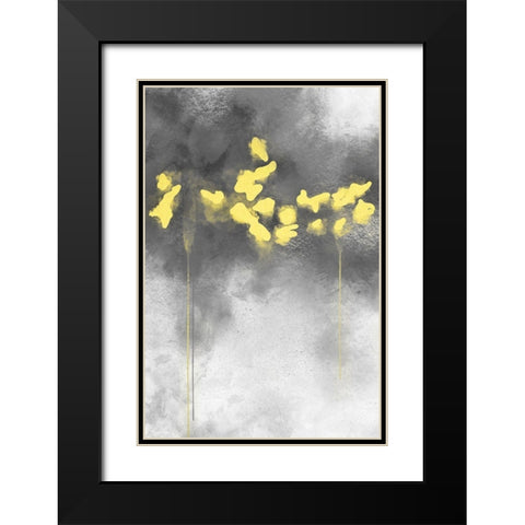 Bright Terrain 1 Black Modern Wood Framed Art Print with Double Matting by Prime, Marcus