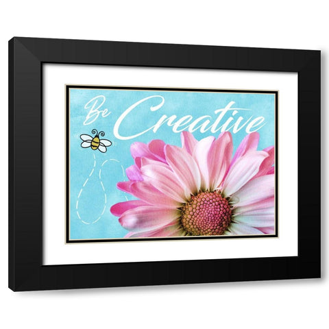 Be Creative Black Modern Wood Framed Art Print with Double Matting by Prime, Marcus