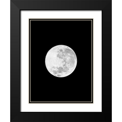 Moons Howl 1 Black Modern Wood Framed Art Print with Double Matting by Prime, Marcus