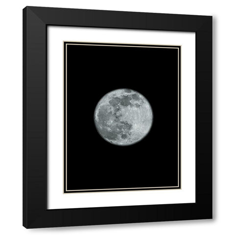 Moons Howl 2 Black Modern Wood Framed Art Print with Double Matting by Prime, Marcus