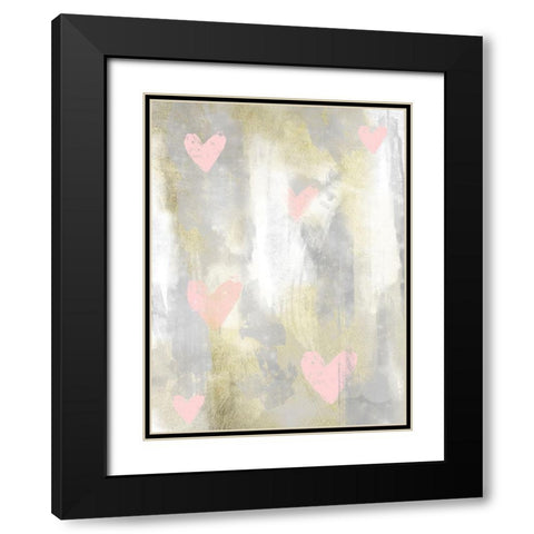 Love Explosion 1 Black Modern Wood Framed Art Print with Double Matting by Prime, Marcus