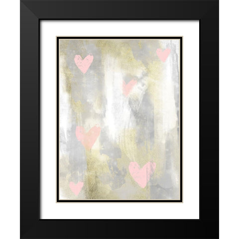 Love Explosion 1 Black Modern Wood Framed Art Print with Double Matting by Prime, Marcus