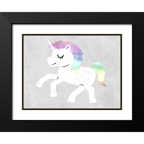 Magical Creatures 1 Black Modern Wood Framed Art Print with Double Matting by Prime, Marcus
