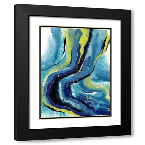 Parallel Roads 1 Black Modern Wood Framed Art Print with Double Matting by Prime, Marcus