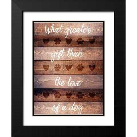 Furry Life 2 Black Modern Wood Framed Art Print with Double Matting by Prime, Marcus