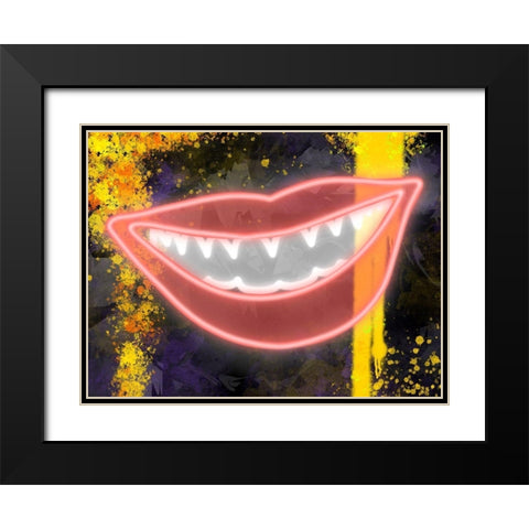 Urban Smile Black Modern Wood Framed Art Print with Double Matting by Prime, Marcus