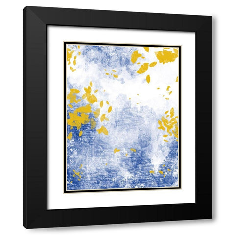 Fall Breeze Black Modern Wood Framed Art Print with Double Matting by Prime, Marcus