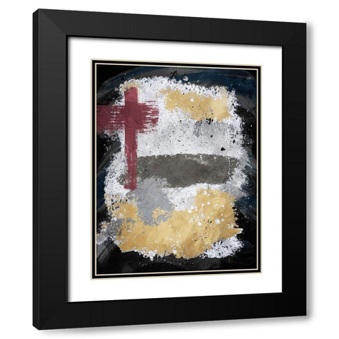 Spacely Realms Black Modern Wood Framed Art Print with Double Matting by Prime, Marcus