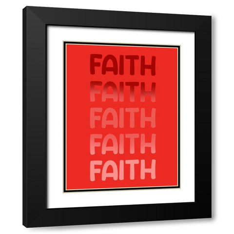 Radiant Words 2 Black Modern Wood Framed Art Print with Double Matting by Prime, Marcus