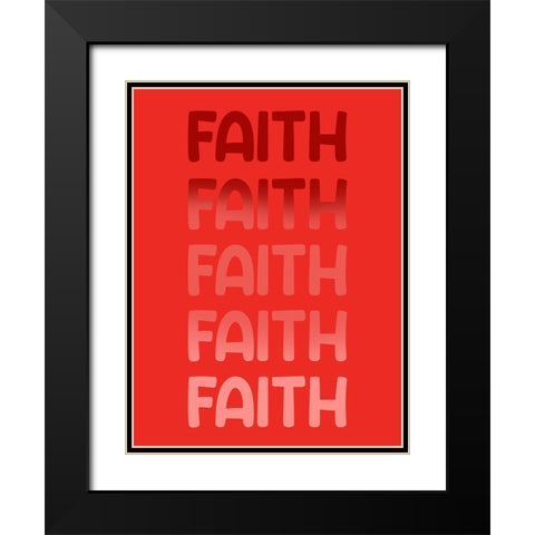 Radiant Words 2 Black Modern Wood Framed Art Print with Double Matting by Prime, Marcus