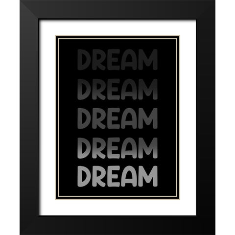 Radiant Words 3 Black Modern Wood Framed Art Print with Double Matting by Prime, Marcus