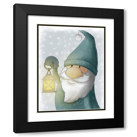 Winters Light Black Modern Wood Framed Art Print with Double Matting by Prime, Marcus